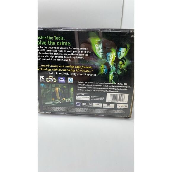 Csi: Crime Scene Investigation (Pc, 2003) - Complete - Picture 4 of 6